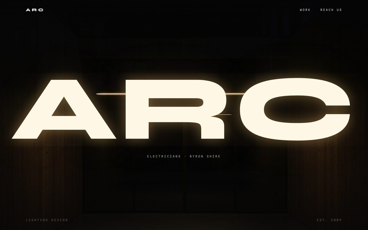 The ARC website we built