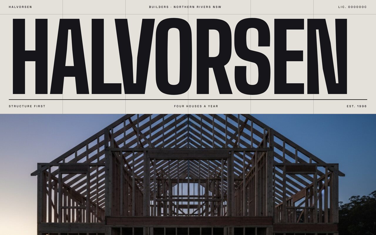The Halvorsen website we built