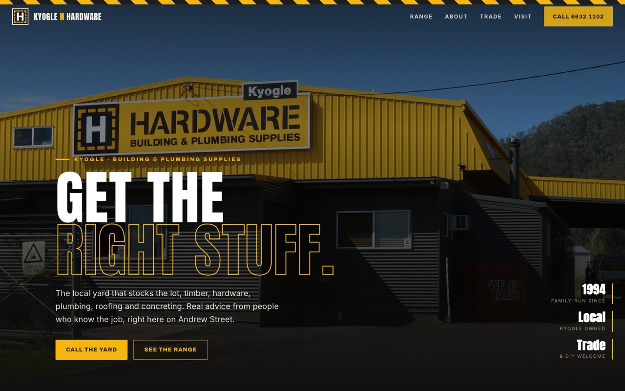 Kyogle H Hardware website