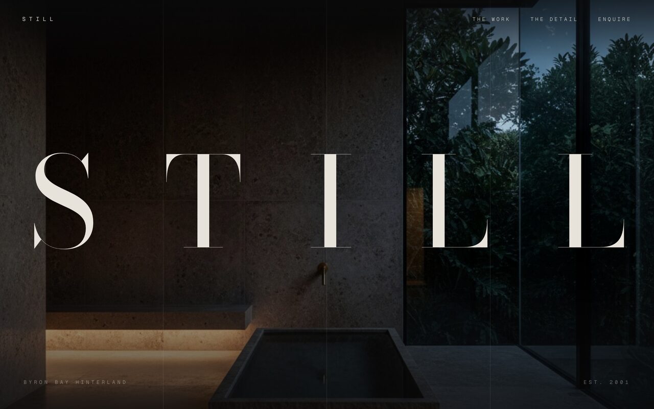 The Still website we built